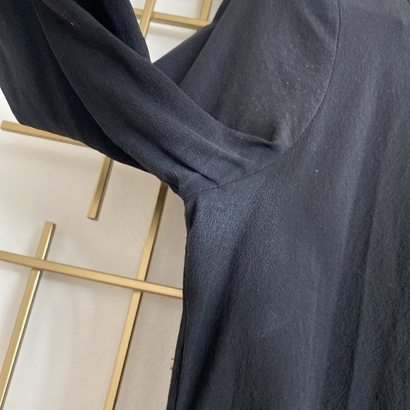 Etro Black Silk Sequin Embellished Blouse Size 42 - Picture 10 of 11